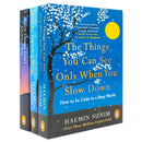 Haemin Sunim Collection 3 Books Set (The Things You Can See Only When You Slow Down, When Things Don't Go Your Way, Love for Imperfect Things)