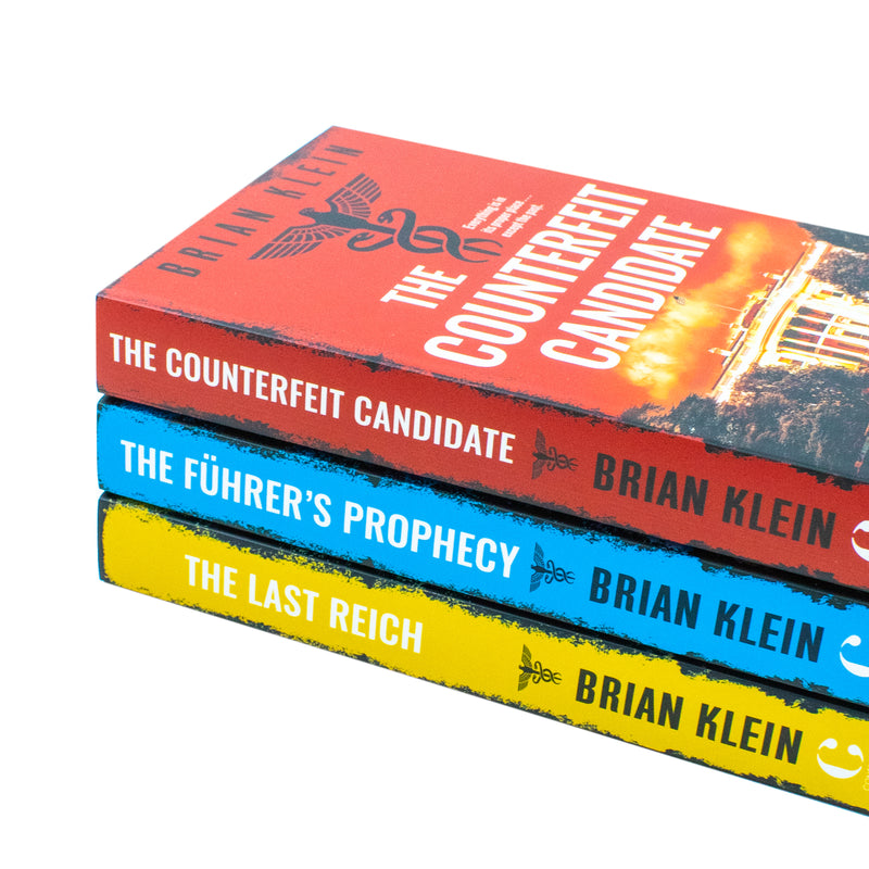 ["9789124333249", "adult fiction", "Adult Fiction (Top Authors)", "adult fiction book collection", "adult fiction books", "adult fiction collection", "Brian Klein", "Brian Klein books", "Brian Klein collection", "Brian Klein reich trilogy", "Brian Klein set", "Historical", "Historical Books", "historical fiction", "historical fiction books", "historical thrillers", "Historical Thrillers Books", "second world war", "The Counterfeit Candidate", "The Führer's Prophecy", "The Last Reich", "The Reich Trilogy", "third reich", "world war", "World War 2", "World War II", "world war two"]