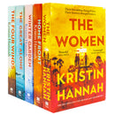 Kristin Hannah Collection 5 Books Set (The Nightingale, The Four Winds, The Great Alone, Winter Garden, Home Front)