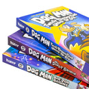 Dog Man Series 11-13 Collection 3 Books Set By Dav Pilkey (Twenty Thousand Fleas Under the Sea, The Scarlet Shedder & Big Jim Begins)