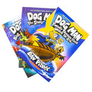 Dog Man Series 11-13 Collection 3 Books Set By Dav Pilkey (Twenty Thousand Fleas Under the Sea, The Scarlet Shedder & Big Jim Begins)