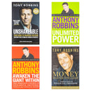Tony Robbins Success Mastery Collection 4 Books Set: Money Master the Game, Unlimited Power and More - Four Bestsellers on Wealth, Mindset and Personal Achievement (4-Book Set)