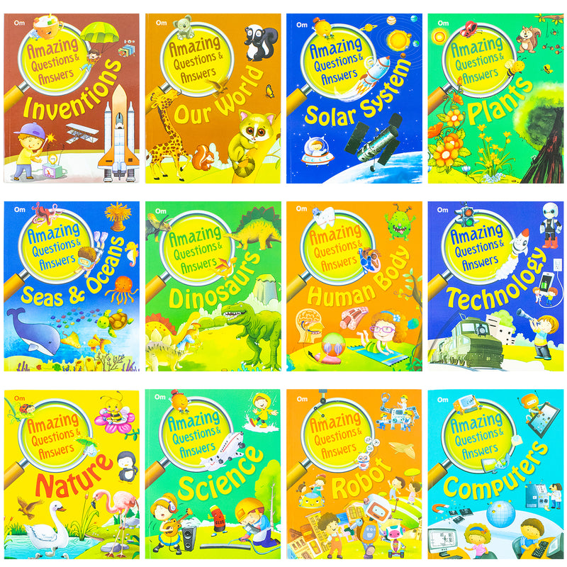 ["9789353765453", "amazing questions and answers", "children early learning", "children early learning books", "childrens books", "Childrens Books (5-7)", "Childrens Books (7-11)", "Childrens Early Learning", "childrens early learning books", "Childrens Educational", "Computer", "Dinosaurs", "early learning", "early learning books", "Early Learning Fun", "encyclopedia of questions and answers", "Invention", "Nature", "om books", "Our World", "Plants", "questions & answers", "questions and answers", "questions and answers encyclopedia", "questions and answers for children", "Robot", "Science", "Seas & Oceans", "Solar System", "Technology"]
