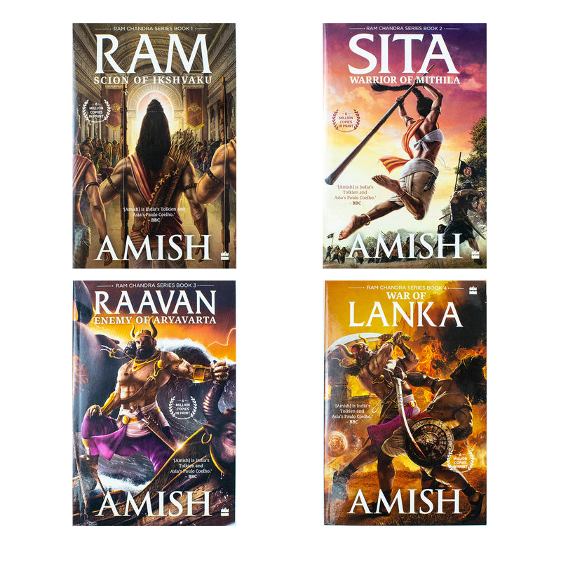 ["9789356294530", "adult fiction", "Adult Fiction (Top Authors)", "adult fiction books", "adult fiction collection", "amish tripathi", "amish tripathi books", "amish tripathi collection", "amish tripathi set", "hindu", "hinduism", "Historical", "historical fantasy", "historical fiction", "indian", "indian legends", "indian myths", "Raavan : Enemy of Aryavarta", "Ram - Scion of Ikshvaku", "ram chandra", "ram chandra books", "ram chandra series", "Sita - Warrior of Mithila", "War of Lanka"]
