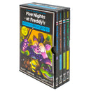 Five Nights at Freddy's: Interactive Novels 4 Books Collection Box Set by Scott Cawthon (Escape the Pizzaplex, Return to the Pit, The Week Before & VIP)