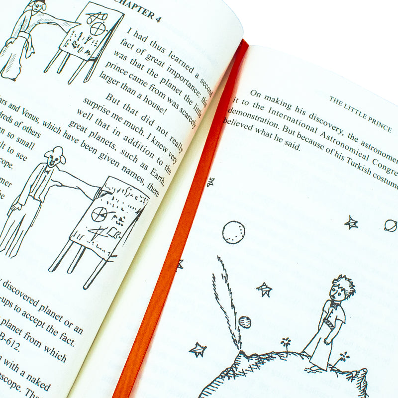 The Little Prince by Antoine De Saint Exupery (Deluxe Hardback Sprayed