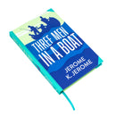 Three Men In A Boat by Jerome K. Jerome (Deluxe Hardback Sprayed Edge Edition)