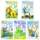 The Complete Collection Wizard of OZ Series 5 Books Collection Box Set By L. Frank Baum (3 in 1 Book) (Wonderful Wizard of Oz, Marvelous Land of Oz, Ozma of Oz, Dorothy and the Wizard In Oz & More)