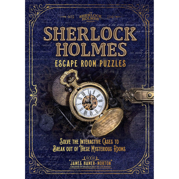 Sherlock Holmes Escape Room Puzzles: Solve the Interactive Cases (The Sherlock Holmes Puzzle Collection)