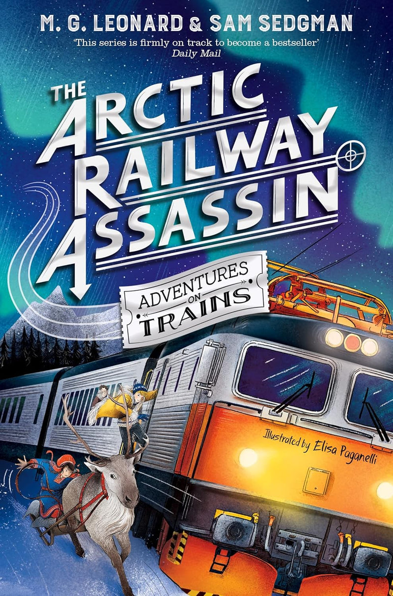["9780678470206", "adventures on trains", "adventures on trains books", "adventures on trains collection", "adventures on trains series", "adventures on trains set", "amateur sleuths", "Children Book", "children books", "children collection", "childrens books", "Childrens Books (7-11)", "crime mystery books", "crime mystery fiction", "detective", "detective books", "Detective fiction", "detective stories", "Fully illustrated", "illustrated", "Illustrated Books", "M. G. Leonard", "M. G. Leonard books", "M. G. Leonard collection", "M. G. Leonard set", "MG Leonard", "Mysteries & Detective Stories for Children", "mystery", "Sabotage on the Solar Express", "Sam Sedgman", "The Arctic Railway Assassin"]
