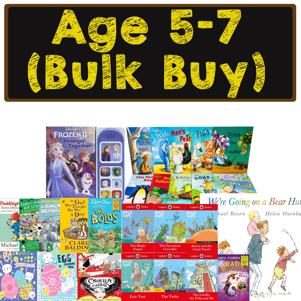 (Age 57 Book Bundle Bulk Buy) David Walliams, Roald Dahl, Frozen