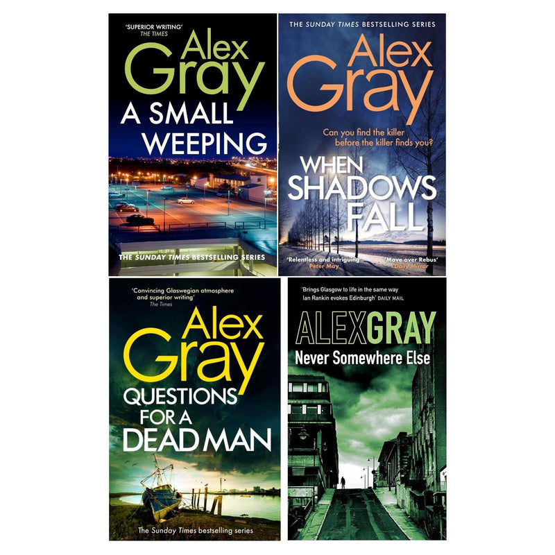 ["9780678463246", "a small weeping", "Adult Fiction (Top Authors)", "Alex Gray", "alex gray book collection", "alex gray book set", "alex gray books", "alex gray collection", "alex gray series", "alex gray set", "books for adults", "cl0-VIR", "crime", "crime mystery thriller adventures series", "crime mystery thriller books", "dsi william lorimer", "dsi william lorimer book set", "dsi william lorimer books", "dsi william lorimer collection", "dsi william lorimer series", "fiction", "keep the midnight out", "mystery", "never somewhere else", "Questions for a Dead Man", "thriller", "When Shadows Fall", "young adult"]