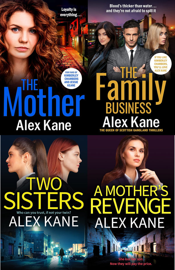 Alex Kane 4 Books Collection Set (The Family Business, The Mother, Two Sisters, A Mother's Revenge)