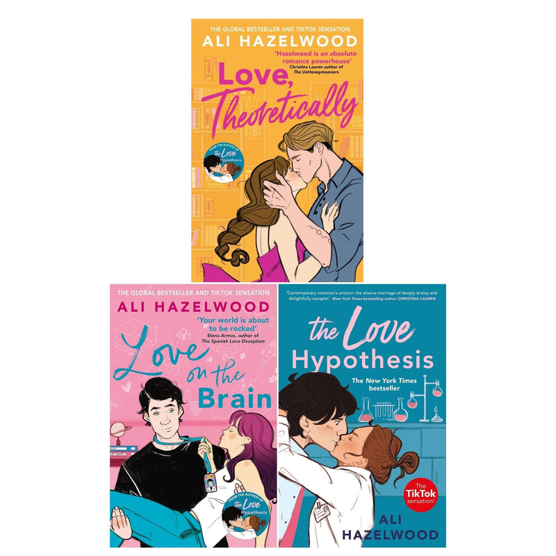 ["9780678462492", "adult fiction", "Adult Fiction (Top Authors)", "adult fiction book collection", "adult fiction books", "adult fiction collection", "adult romance", "Ali Hazelwood", "Ali Hazelwood books", "Ali Hazelwood collection", "Ali Hazelwood romance", "Ali Hazelwood series", "Ali Hazelwood set", "contemporary romance", "Loathe to Love You", "Love on the Brain", "Love Theoretically", "new adult romance", "Romance", "romance books", "romance fiction", "science romance", "scientist", "stem", "stem romance", "The Love Hypothesis"]
