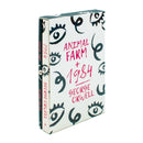 George Orwell 2-Book Collection Set: 1984 and Animal Farm | Classic Dystopian Novels