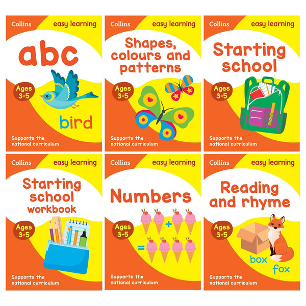 Collins Easy Learning Starter Set Ages 3–5: Ideal for home learning (Collins Easy Learning Preschool)