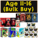 (Age 11-16 Book Bundle Bulk Buy Set) Young Teen/Adult Fiction Books Thriller, Fantasy, Adventure