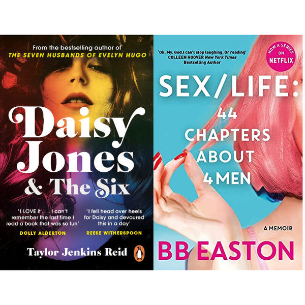 Daisy Jones and the Six &amp; Sex/Life: 44 Chapters About 4 Men 2 Books Collection Set