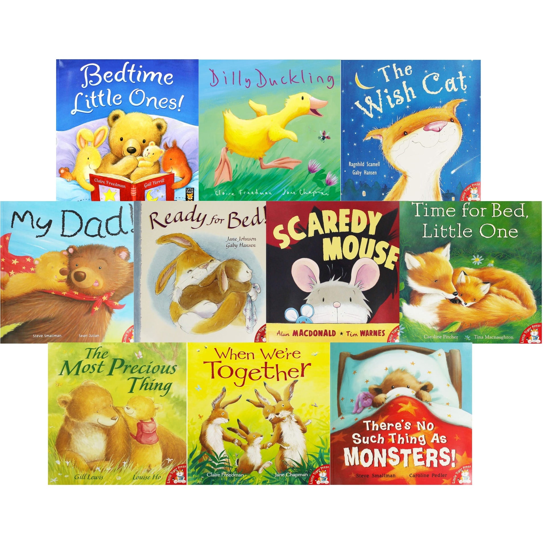 Reader　(Age　Library　Series　Set　Bedtime　Stories　Collection　Books　10　0-5)　Flat　Picture　Children　Early