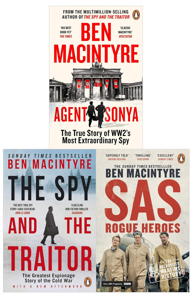 ["9780678458891", "a spy among friends", "agent sonya ben macintyre", "agent sonya by ben macintyre", "ben macintyre", "ben macintyre agent sonya", "ben macintyre book collection", "ben macintyre books", "ben macintyre collection", "ben macintyre sas rogue heroes", "ben macintyre the spy and the traitor", "Cold War History", "d-day landing", "Espionage Biographies", "Historical Biographies starting 1901", "history book", "history books", "history of prisoners", "history of prisoners of war", "Military history", "military romance", "operation mincemeat book", "Politics & Philosophy", "Russian Historical Biographies", "sas rogue heroes", "sas rogue heroes ben macintyre", "sas rogue heroes by ben macintyre", "Society", "spy among friends", "spy books", "story collection", "the spy and the traitor ben macintyre", "Winston Churchill", "World War II Biographies Books", "world war two"]