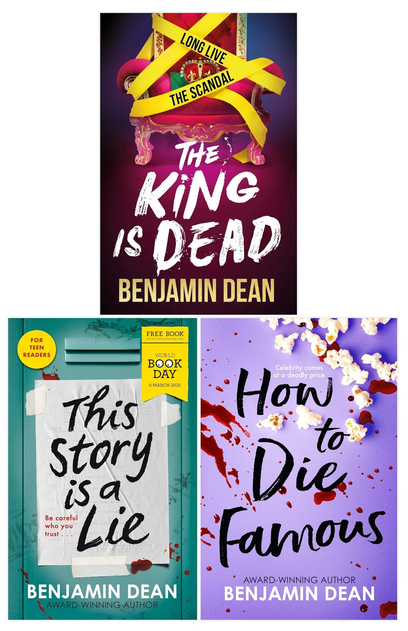 ["9780678466872", "Benjamin Dean", "Benjamin Dean books", "Benjamin Dean collection", "Benjamin Dean series", "Benjamin Dean set", "Crime & mystery", "Crime and mystery", "crime mystery books", "crime mystery fiction", "Fiction for Young Adults", "How To Die Famous", "murder", "murder books", "murder mystery", "murder mystery series", "mystery", "mystery books", "The King is Dead", "This Story is a Lie", "young adult", "young adult books", "young adults", "young adults books", "young adults fiction"]
