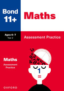Bond 11+ Maths English Verbal Non-Verbal Reasoning Assessment Practice 6-7 years 4 Books Set (Bond Assessment Papers)