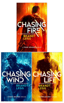 Chase Malone Thrillers Series 3 Books Collection Set by Brandt Legg (Chasing Fire, Chasing Wind, Chasing Life)
