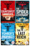 Brian Klein Series 4 Books Collection Set (The Counterfeit Candidate, The Führer's Prophecy, The Last Reich, [HB] The Spider Covenant)