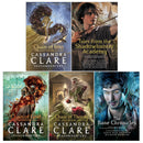 Cassandra Clare The Last Hours and Shadowhunters 5 Books Collection Set (Chain Of Gold, Chain Of Iron, Chain Of Thorns, The Bane Chronicles, Tales from the Shadowhunter Academy)