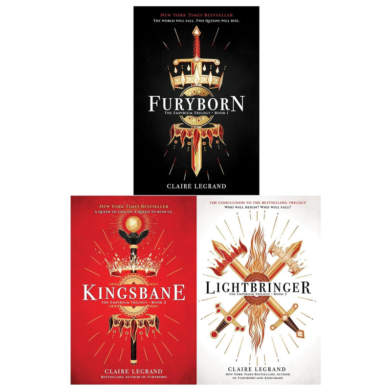 ["9780678463147", "Children Books (14-16)", "Claire Legrand", "Claire Legrand books", "Claire Legrand collection", "Claire Legrand empirium", "Claire Legrand set", "Empirium Trilogy", "Empirium Trilogy books", "epic fantasy", "Fantasy", "Fantasy & magical realism", "Fantasy book", "fantasy books", "fantasy fiction", "Fiction for Young Adults", "Furyborn", "Kingsbane", "Lightbringer", "Women", "women fantasy fiction", "women fiction", "young adult", "young adult books", "young adult fantasy", "young adults", "young adults books", "young adults fiction"]