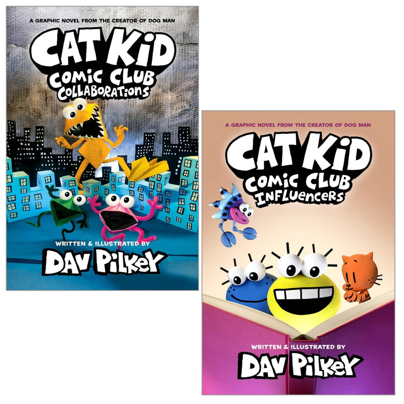 ["adventure stories", "Adventure stories (Children's / Teenage)", "all dog man books", "Animal stories (Children's / Teenage)", "best selling graphic novels", "cat comic", "cat comic club", "cat kid comic club", "Cat Kid Comic Club 5 Influencers", "Cat Kid Comic Club book", "Cat Kid Comic Club books", "Cat Kid Comic Club Influencers", "Cat Kid Comic Club series", "Children's Animal Comics & Graphic Novels", "Children's Comics & Graphic Novels on Social & Philosophical Topics", "Children's Mystery & Detective Comics & Graphic Novels", "comic books", "comic club", "comic stories", "Comic strip fiction / graphic novels (Children's / Teenage)", "comic strips", "Crime & mystery", "Crime & mystery fiction (Children's / Teenage)", "Crime and mystery", "crime fiction books", "crime mystery books", "Dav Pilkey", "dav pilkey book collection", "dav pilkey books", "Dav Pilkey Cat Kid Comic Club", "dav pilkey collection", "dav pilkey comic club", "dog man 1", "dog man 4", "dog man 5", "Dog Man and Cat Kid", "dog man books", "dog man cat", "dog man comic", "dog man comic book", "dog man comic club", "dog man dav pilkey", "dog man graphic novel", "dog man new book", "General fiction", "General fiction (Children's / Teenage)", "Humorous stories (Children's / Teenage)", "Humour & jokes (Children's / Teenage)", "latest dog man book", "Personal & social issues: self-awareness & self-esteem (Children's / Teenage)", "Personal & social issues: sexuality & relationships (Children's / Teenage)", "pilkey com dog man", "the dog man", "Wildlife (Children's / Teenage)"]