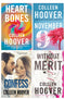 Colleen Hoover Collection 4 Books Set (Heart Bones, November 9, Without Merit, Confess)