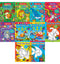 Children's Drawing and Colouring Activity Books 10 Books Set (Junior Art, My First Colouring Fun, Dot to Dot Books)