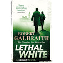 Cormoran Strike Series Collection 7 Books Set Robert Galbraith (The Cuckoos Calling, The Silkworm, Career of Evil, Lethal White, Troubled Blood, The Ink Black Heart, The Running Grave)