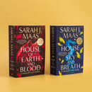 NEW Crescent City 2 Books Collection Set - House of Earth and Blood &amp; House of Sky and Breath by Sarah J. Maas