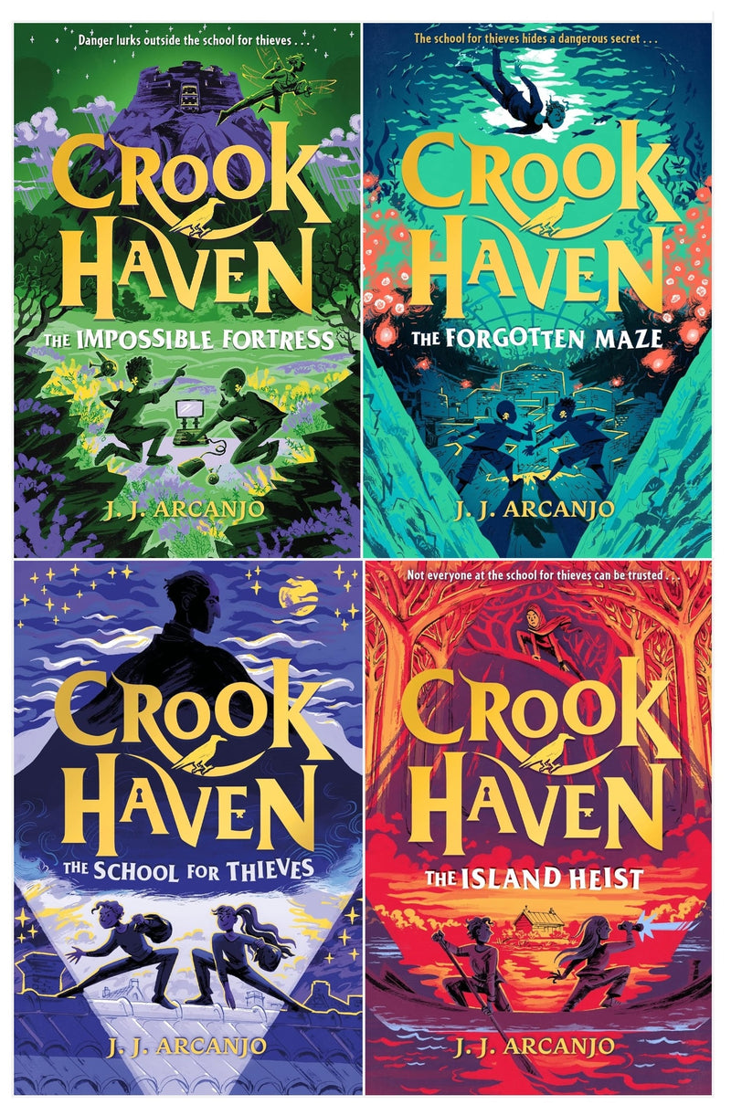 ["9780678466926", "Adventure", "adventure books", "adventure stories", "Adventure Stories & Action", "children adventure books", "Children Book", "children books", "children collection", "childrens books", "Childrens Books (7-11)", "crookhaven", "crookhaven books", "crookhaven collection", "crookhaven series", "crookhaven set", "fantasy adventure", "jj arcanjo", "jj arcanjo books", "jj arcanjo collection", "jj arcanjo series", "jj arcanjo set", "The Forgotten Maze", "The Impossible Fortress", "The Island Heist", "The School for Thieves"]