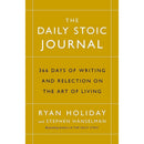 Ryan Holiday 4 Book Collection Set | The Daily Stoic, Ego Is the Enemy, The Obstacle Is the Way & Stoic Journal | Self-Development & Philosophy