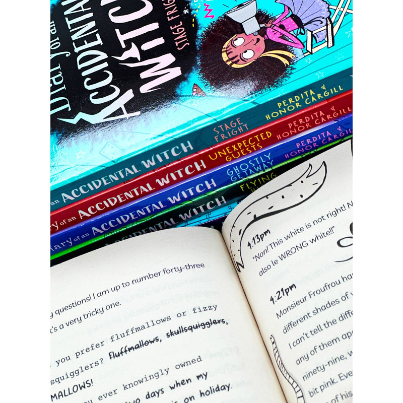 ["9781788957472", "best childrens books", "children fiction", "children fiction book", "children fiction books", "Children's Books on Friendship", "Children's Books on Halloween", "childrens books", "Childrens Books (7-11)", "Diary of an Accidental Witch", "diary of an accidental witch flying high", "diary of an accidental witch ghostly getaway", "diary of an accidental witch magic ever after", "diary of an accidental witch stage fright", "diary of an accidental witch unexpected guests", "Fantasy", "Fantasy & magical realism", "fantasy books", "fantasy fiction", "fantasy for children", "Fiction About Friendship for Children", "Flying High", "Ghostly Getaway", "magic spells", "magical", "magical realism", "magical spells", "sports humour", "Unexpected Guests", "witches"]