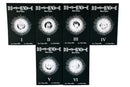 Death Note Black Edition Volume 1,2,3,4,5,6 Collection 6 Books Set by Tsugumi Ohba