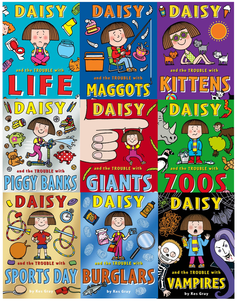 ["9789526510026", "Bestselling Children Book", "Book for Childrens", "books for children", "books for childrens", "children book set", "children books set", "children collection", "children fiction", "children fiction books", "childrens books", "Childrens Books (5-7)", "Childrens Collection", "cl0-VIR", "Daisy and the Trouble Collection", "Daisy and the Trouble Kes Gray Collection", "Daisy and the Trouble with Burglars", "Daisy and the Trouble With Christmas", "Daisy and the Trouble With Coconuts", "Daisy and the Trouble with Giants", "Daisy and the Trouble with Kittens", "Daisy and the Trouble with Life", "Daisy and the Trouble with Maggots", "Daisy and the Trouble with Piggy Bank", "Daisy and the Trouble with Sports Day", "Daisy and the Trouble with Vampires", "Daisy and the Trouble with Zoos", "Kes Gray", "Kes Gray Collection", "Red Fox", "young teen"]