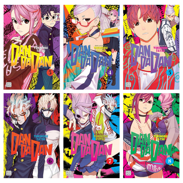 Dandadan 6 Books Set by Yukinobu Tatsu (Vol 3-8)