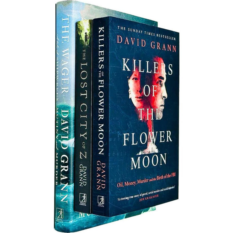 ["9789124228934", "adult fiction", "Adult Fiction (Top Authors)", "adult fiction book collection", "adult fiction books", "adult fiction collection", "Adventure", "adventure books", "adventure stories", "David Grann", "David Grann books", "David Grann collection", "David Grann series", "David Grann set", "Killers of the Flower Moon", "The Lost City of Z", "The Wager"]