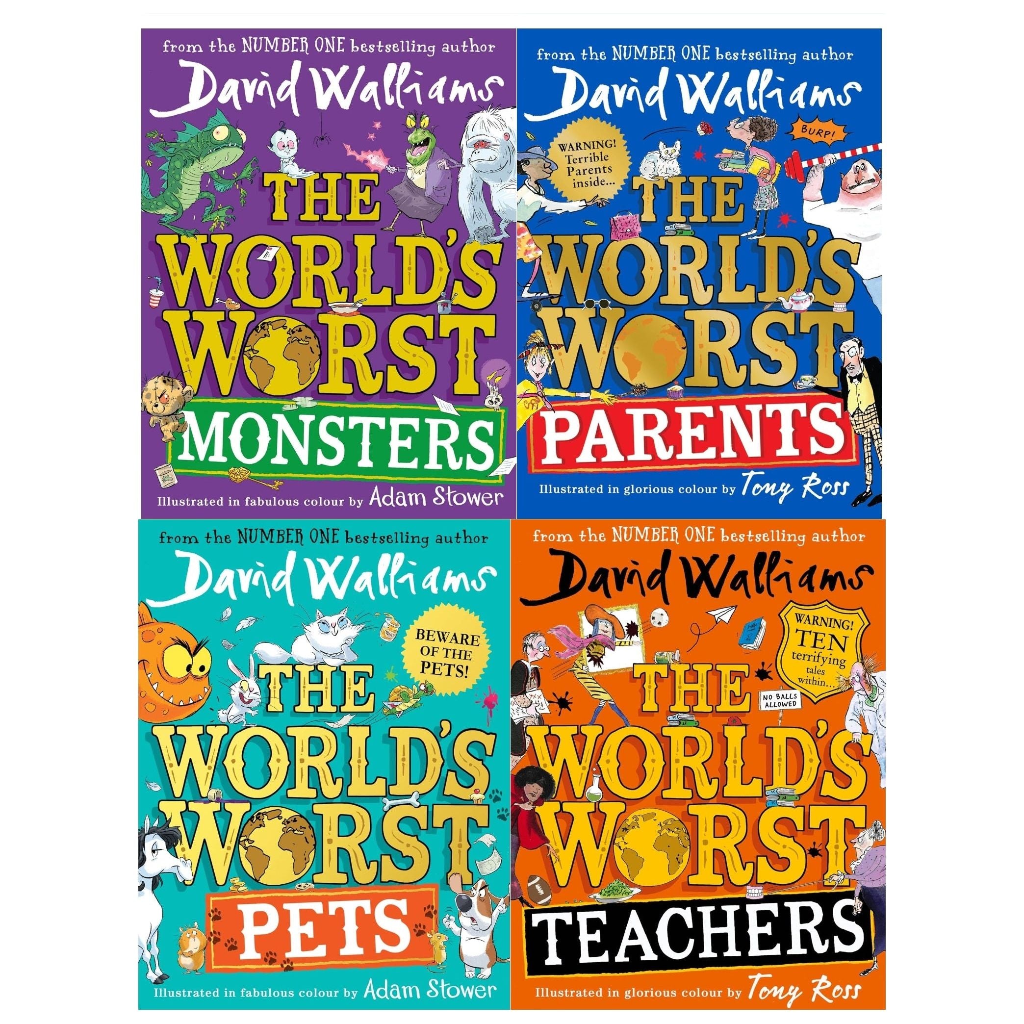 DavidWalliams-WorldsWorst-4Bks