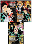 Demon Slayer: Kimetsu no Yaiba: The Official Coloring Book 3 Books Set (Volumes 1-3)
