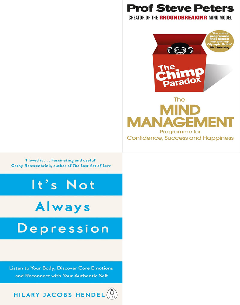 ["9780678467695", "Applied Psychology", "Best Health Book", "best self help", "best self help books", "best seller self help books", "best selling self help books", "Confidence and Happiness", "depression", "Depression & Mental Health Biographies", "Discovering Core Emotions and Reconnecting with Your Authentic Self", "Emotional Self Help", "Family & Lifestyle Depression", "Family & Lifestyle Self Help", "Finance & Law", "Health", "It's Not Always Depression by Hilary Jacobs Hendel", "It's Not Always Depression: A New Theory of Listening to Your Body", "Its Not Always Depression", "Lifestyle Depression", "mind management", "Mind Management Programme", "motivation & self-esteem", "motivational self help", "New Age", "new age books", "new age meditation", "new age thought", "Practical & Motivational Self Help", "practical self help", "self care", "self development", "self development books", "self esteem", "Self Help", "self help books", "Self Help Memory Improvement", "Self Help Stress Management", "self help time management", "Self-help & personal development", "Spiritual Thought & Practice", "The Chimp Paradox", "The Chimp Paradox : The Acclaimed Mind Management Programme to Help You Achieve Success"]