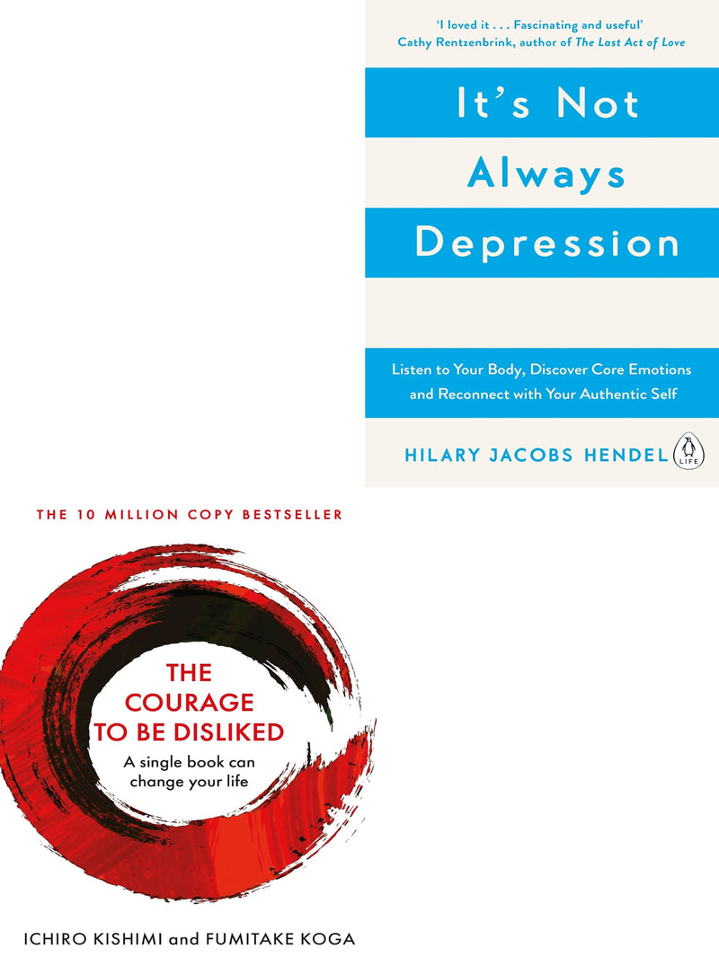 ["9780678467688", "Anthropology & Sociology Biographies", "Applied Psychology Book", "best self help", "book the courage to be disliked", "Business Careers", "Business Careers Book", "Business Careers Books", "Discovering Core Emotions and Reconnecting with Your Authentic Self", "Family & Lifestyle Depression", "Family & Lifestyle Self Help", "Health", "health books", "Hilary Jacobs Hendel", "It's Not Always Depression", "It's Not Always Depression: A New Theory of Listening to Your Body", "mental health books", "motivational self help", "Personal Growth Books", "Practical & Motivational Self Help", "practical self help", "Scientific Psychology & Psychiatry", "Self Help", "Self help Book", "self help books", "the courage to be disliked", "The Courage To Be Disliked: A single book can change your life"]