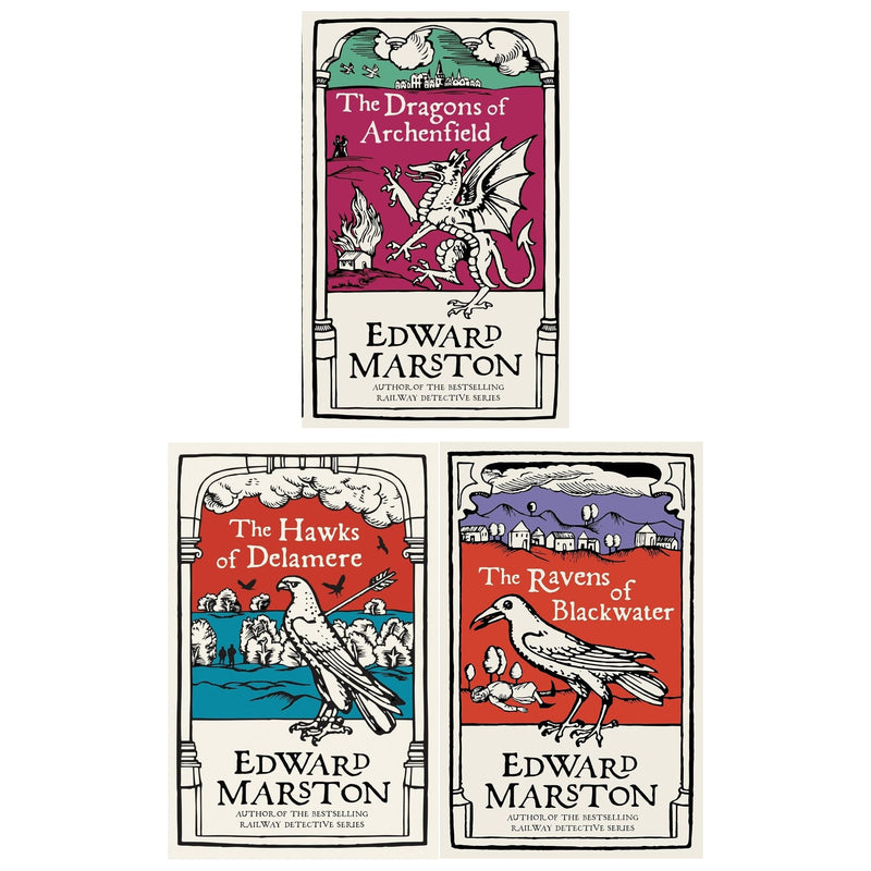 ["9780678463987", "adult fiction", "british detective stories", "edward marston", "edward marston book collection", "edward marston book collection set", "edward marston books", "edward marston collection", "edward marston domesday series", "edward marston domesday series book collection", "edward marston domesday series book collection set", "edward marston domesday series books", "edward marston domesday series collection", "fiction books", "mysteries books", "railway detective series", "railway detective series book collection", "railway detective series book collection set", "railway detective series books", "railway detective series collection", "the dragons of archenfield", "the ravens of blackwater", "the wolves of savernake", "thrillers books"]