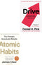 Drive The Surprising Truth, Atomic Habits 2 Books Collection Set