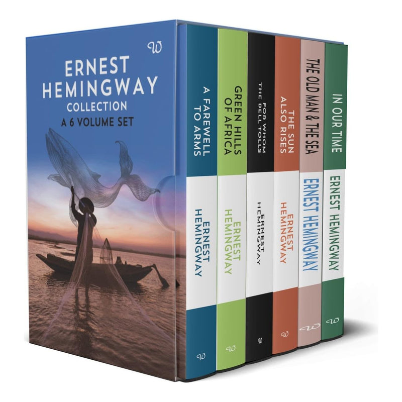 ["9780678462713", "9788119172276", "A Farewell To Arms", "adult fiction", "Adult Fiction (Top Authors)", "adult fiction book collection", "adult fiction books", "adult fiction collection", "ernest hemingway", "ernest hemingway 6 books set", "ernest hemingway books", "ernest hemingway collection", "ernest hemingway series", "ernest hemingway set", "For Whom The Bell Tolls", "Green Hills Of Africa", "In Our Time", "The Old & The Sea", "The Sun Also Rises"]