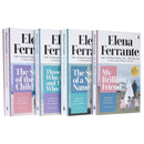 Neapolitan Novels Series Elena Ferrante Collection 4 Books Bundle (My Brilliant Friend, The Story of a New Name, Those Who Leave and Those Who Stay, Story of the Lost Child)